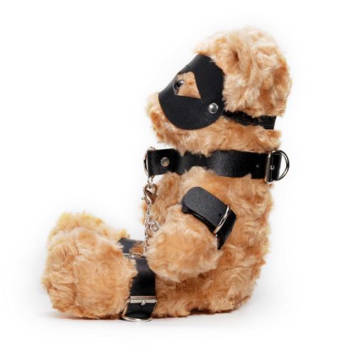 crushious crushito bondage teddy bear black 31cm na Arena.pl