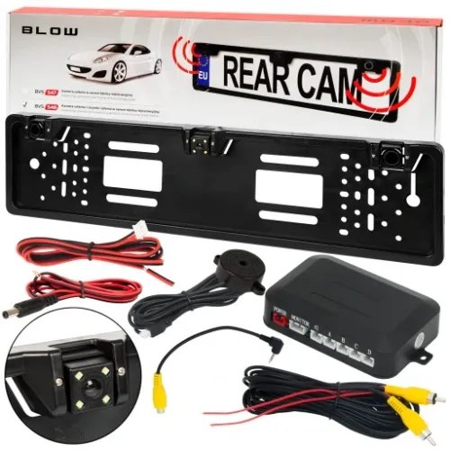 KAMERA COFANIA W RAMCE CZUJNIKI PARKOWANIA ZESTAW na Arena.pl