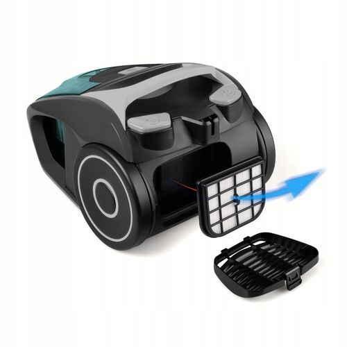 Odkurzacz BEZWORKOWY cyklonowy 700W FILTR HEPA mały lekki domowy 1,5L Ideal na Arena.pl