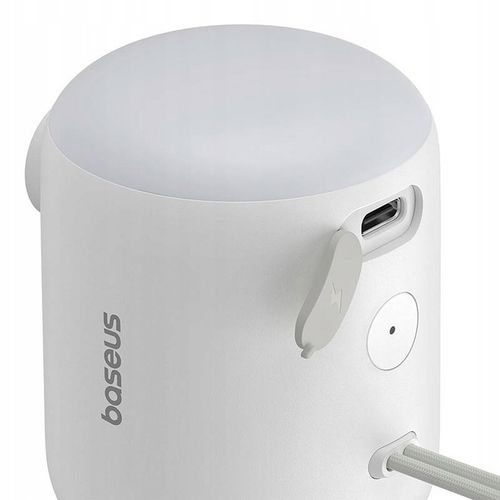 Baseus Mini Kompresor Przenośna Pompka Lampka LED USB-C 230L/min 3500kPA na Arena.pl