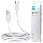 kabel joyroom long-lasting series a9 usb-a / usb-c 3a 1m - biały
