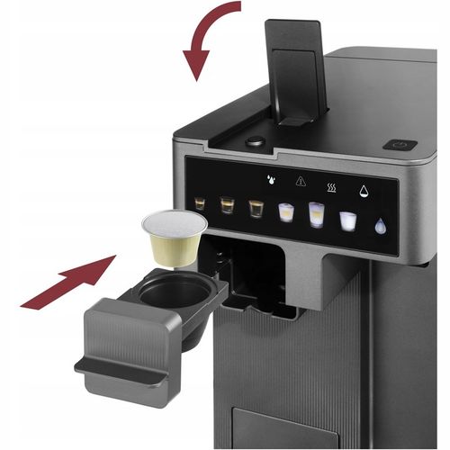 Ekspres do kawy ciśnieniowy+kapsułkowy Nespresso+Dolce Gusto+Cafissimo milk na Arena.pl