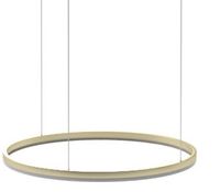 Lampa wisząca Halo AZ4973 LED 120W 3000-6000K pierścień złota