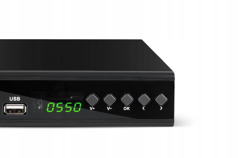 Tuner DVB-T2 DVB-C Hevc H.265 10bit dekoder tv naziemnej Cabletech zdjęcie 8