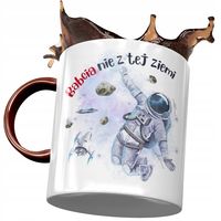 Kubek Bordowy Dla Babci Babuni Na Dzień Babci Z Nadrukiem Ze Zdjęciem