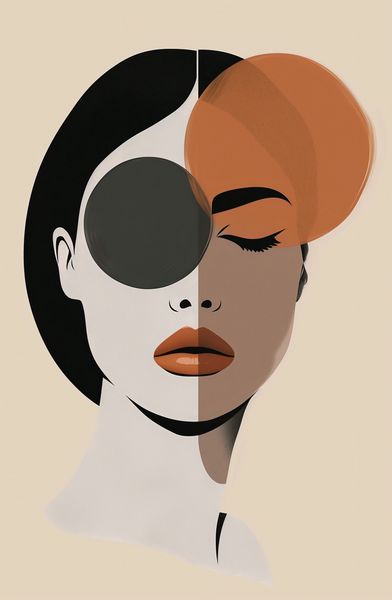 Plakat 53x81cm Dwie Strony Piękna zdjęcie 1