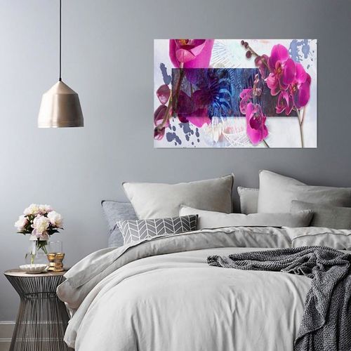 Obraz na płótnie - Canvas, Kompozycja storczykowa 1 40x30 na Arena.pl