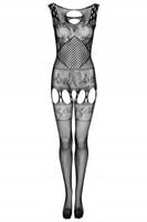 Bodystocking Ambroise Black Czarny LivCo Corsetti Fashion rozmiar - S/L