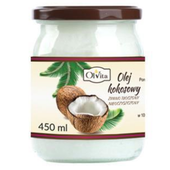 Olej Kokosowy tłoczony na zimno nieoczyszczony 450ml