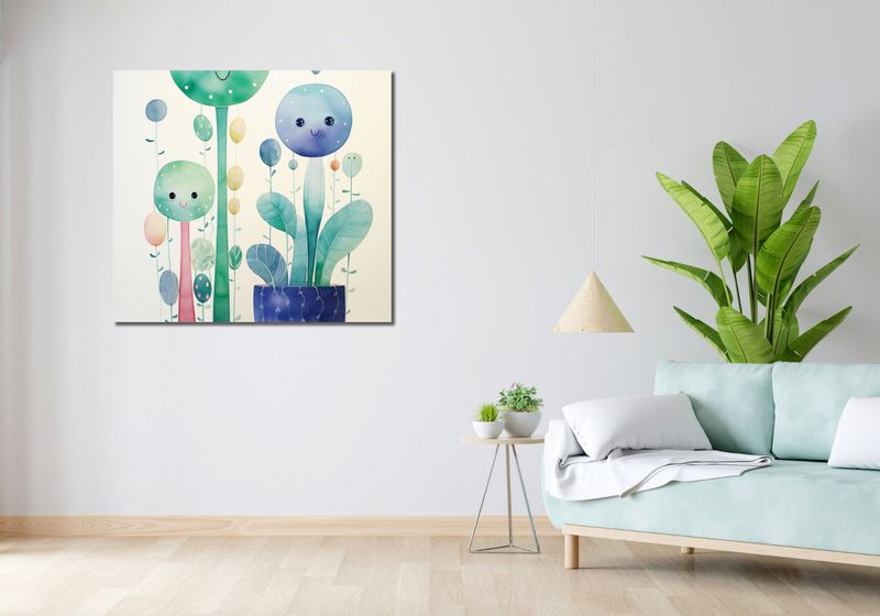 Obraz 100x90cm Uśmiechnięte Galaktyki zdjęcie 2