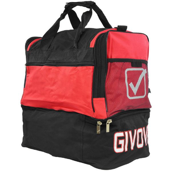 ND05_G0442-1210 Torba Givova Medium czerwono czar zdjęcie 3