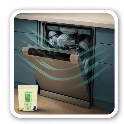 Kapsułki Tabletki do zmywarki All in One Lemon 30 szt Power niemieckie 12w1 na Arena.pl