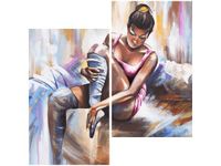 60X60CM TANCERKA DWU OBRAZ ŚCIAN