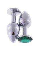 Korek Analny Z Zielonym Kryształkiem Diamond Plug Green