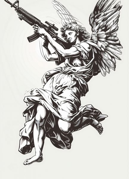 Plakat 13x18cm Anioł Wojny zdjęcie 1