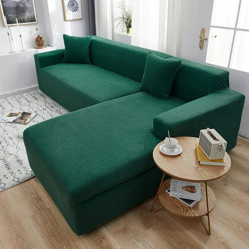 POKROWIEC NA NAROŻNIK KANAPĘ SOFĘ ŻAKARD JODEŁKA na Arena.pl