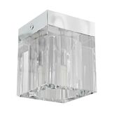 Sufitowa lampa glamour CUBO OR81039 Orlicki kostka przezroczysta