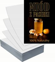 Ulotki A6 reklamowe firmowe 5000szt projekt w cenie MIÓD Z PASIEKI