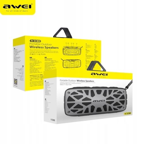 AWEI głośnik Bluetooth Y330 czarny/black na Arena.pl