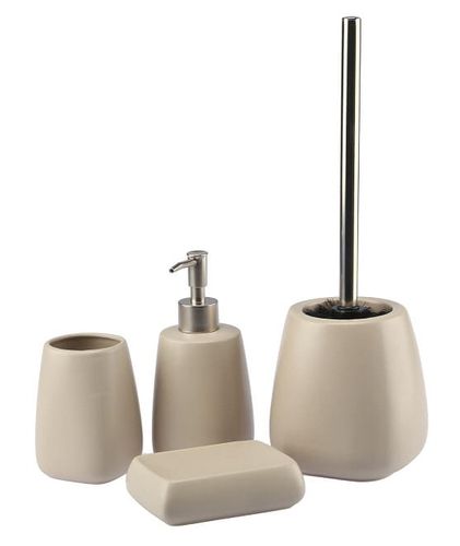 KUBEK ŁAZIENKOWY PASTELLO BEŻ na Arena.pl