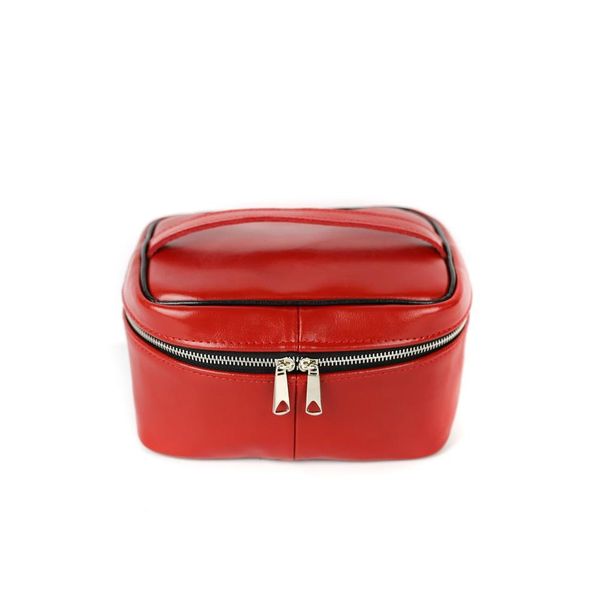 K-02-Kuferek kosmetyczka-czerwony KEMER zdjęcie 2