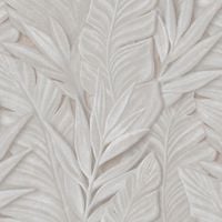 TAPETA WZÓR ROŚLINNY LIŚCIE SUBTELNY BEŻ WINYLOWA NA FLIZELINIE