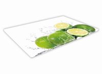 SZKLANA DESKA KUCHENNA 60x30 62d Limonki