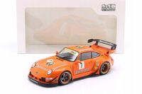 SOLIDO PORSCHE 911 (993) RWB Jagermeister #7 2020 Orange 1:18 Prezent