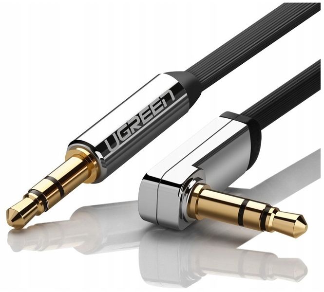 Ugreen Płaski Kabel Audio Aux Mini Jack 3,5 Mm 1M zdjęcie 1