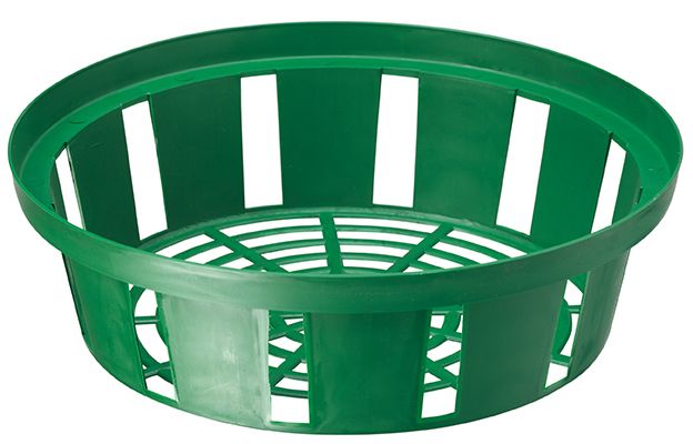 Koszyk do cebulek okrągły 18cm | Zieleń trawiasta zdjęcie 1