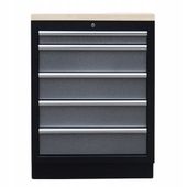 Szafka warsztatowa do Warsztatu z zamkiem 5 szuflad Viber-System 1305