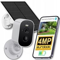 Solarna Bezprzewodowa Zewnętrzna Kamera IP WiFi 4MPx Powiadomienia ICSee