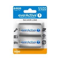 2x akumulatorki everActive R20/D 5500 mAh Ni-MH