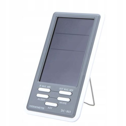 STACJA POGODY WEWNĘTRZNA ZEWNĘTRZNA HIGROMETR DATA ZEGAR TERMOMETR ALARM na Arena.pl