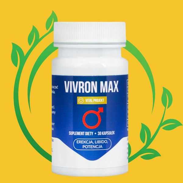 VIVRON MAX TABLETKI POTENCJA LIBIDO PORZĄDANIE EREKCJA POZIOM TESTOSTERONU zdjęcie 6