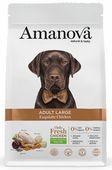 Hipoalergiczna karma dla dużego psa - Amanova Exquisite 68% KURCZAK 12kg