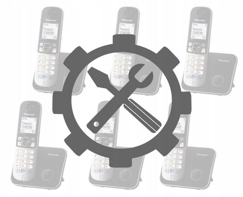 PANASONIC KX-TG 6812 PDB TELEFON DECT 4 SŁUCHAWKI na Arena.pl