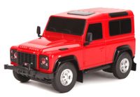 Land Rover Defender R/C skala 1:24 Rastar 78500 samochód sterowany czerwony