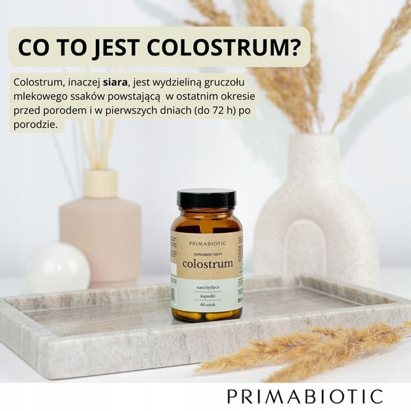 Primabiotic Colostrum 60 kapsułek zdjęcie 4
