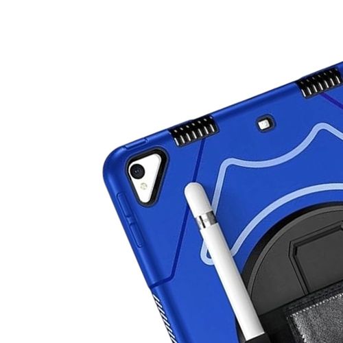 Etui do iPad 9/8/7 10.2" z Podstawką i Paskiem na Ramię Niebieskie na Arena.pl