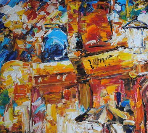 Impresja miejska (50x60cm) na Arena.pl