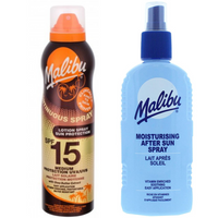 Malibu SPF15 Balsam Ochronny 175ml + Balsam W Sprayu Po Opalaniu 200ml