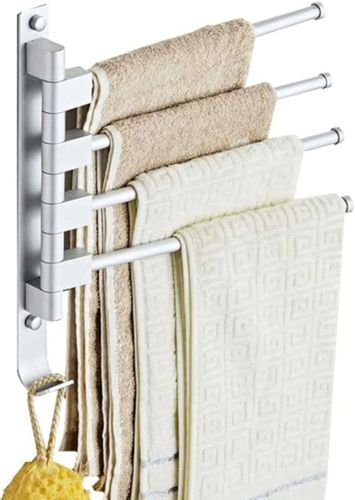 Wieszak na ręczniki Ortys srebrny na Arena.pl