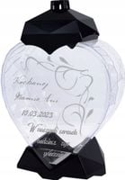 ZNICZ SERCE z GRAWEREM na Cmentarz GRÓB dla MAMY