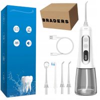 Elektryczny irygator do zębów z dużym zbiornikiem - czyścik do jamy ustnej