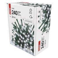 Lampki choinkowe Classic 240LED 24m zimna biel