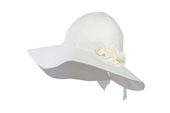 Jamiks KATRINE kapelusz dla dziewczynki ecru 52-54