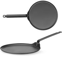 patelnia do naleśników ze stali węglowej śr. 282 mm