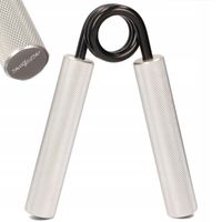 ŚCISKACZ DO ĆWICZEŃ TRENINGU RĄK DŁONI METALOWY ALUMINIOWY MOCNY OPÓR 45KG