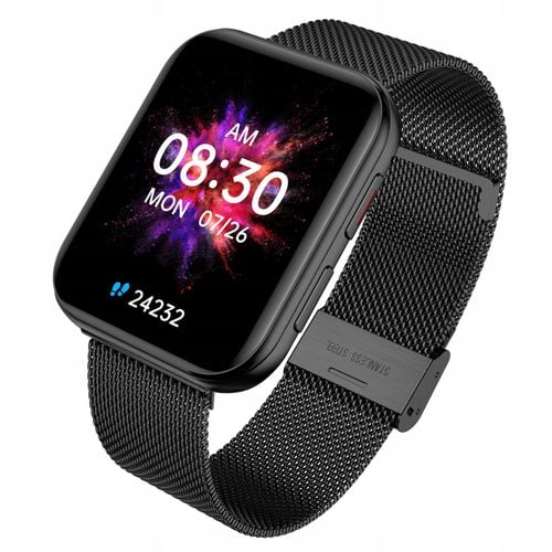 SMARTWATCH GARETT GRC MAXX CZARNY STALOWY na Arena.pl